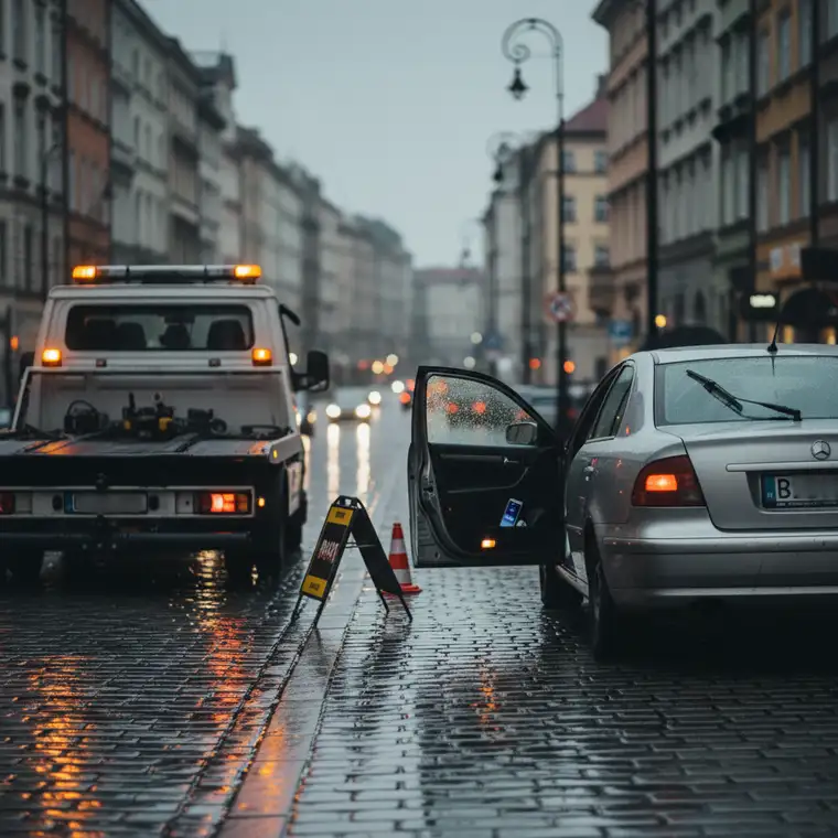 Ile czekać na lawetę w większych miastach?